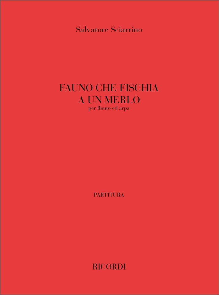Fauno Che Fischia A Un Merlo
